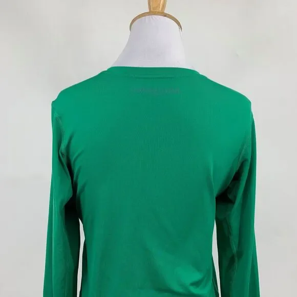 Patagonia Shirt Womens XS Extra Small Green Capilene Daily Crew Neck Base Layer - Picture 6 of 14